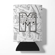 Load image into Gallery viewer, Letter M Musical Note Letters Can or Bottle Hugger CJ2007-MCC