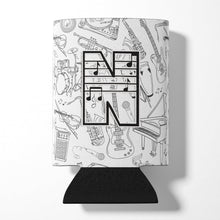 Load image into Gallery viewer, Letter N Musical Note Letters Can or Bottle Hugger CJ2007-NCC