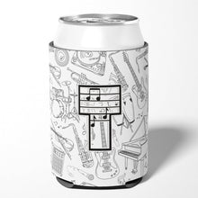 Load image into Gallery viewer, Letter T Musical Note Letters Can or Bottle Hugger CJ2007-TCC