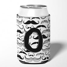 Load image into Gallery viewer, Letter O Moustache Initial Can or Bottle Hugger CJ2009-OCC