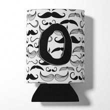 Load image into Gallery viewer, Letter O Moustache Initial Can or Bottle Hugger CJ2009-OCC
