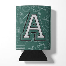 Load image into Gallery viewer, Letter A Back to School Initial Can or Bottle Hugger CJ2010-ACC