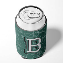 Load image into Gallery viewer, Letter B Back to School Initial Can or Bottle Hugger CJ2010-BCC