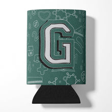 Load image into Gallery viewer, Letter G Back to School Initial Can or Bottle Hugger CJ2010-GCC