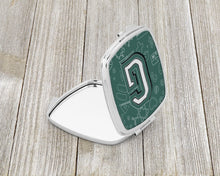 Load image into Gallery viewer, Letter G Back to School Initial Compact Mirror – Stylish Purse Mirror with Artistic Covers CJ2010-GSCM