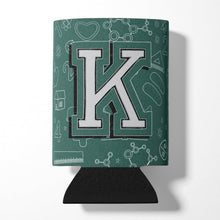 Load image into Gallery viewer, Letter K Back to School Initial Can or Bottle Hugger CJ2010-KCC