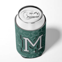 Load image into Gallery viewer, Letter M Back to School Initial Can or Bottle Hugger CJ2010-MCC