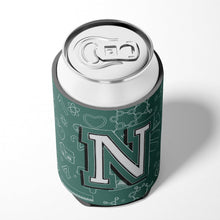 Load image into Gallery viewer, Letter N Back to School Initial Can or Bottle Hugger CJ2010-NCC