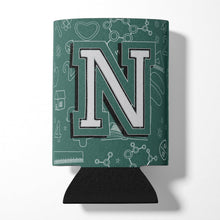 Load image into Gallery viewer, Letter N Back to School Initial Can or Bottle Hugger CJ2010-NCC