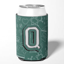 Load image into Gallery viewer, Letter Q Back to School Initial Can or Bottle Hugger CJ2010-QCC