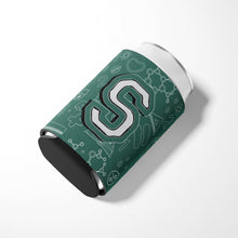 Load image into Gallery viewer, Letter S Back to School Initial Can or Bottle Hugger CJ2010-SCC