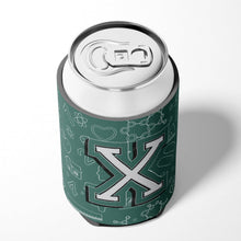 Load image into Gallery viewer, Letter X Back to School Initial Can or Bottle Hugger CJ2010-XCC