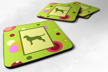 Load image into Gallery viewer, Chesapeake Bay Retriever Coasters - Set of 4 Lightweight Foam, Absorbent Drink Coasters