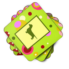 Load image into Gallery viewer, Dachshund Coasters - Set of 4 Lightweight Foam, Absorbent Drink Coasters