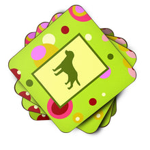 Load image into Gallery viewer, Labrador Coasters - Set of 4 Lightweight Foam, Absorbent Drink Coasters