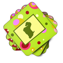Load image into Gallery viewer, Sealyham Terrier Coasters - Set of 4 Lightweight Foam, Absorbent Drink Coasters