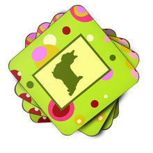 Load image into Gallery viewer, Silky Terrier Coasters - Set of 4 Lightweight Foam, Absorbent Drink Coasters