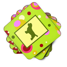 Load image into Gallery viewer, Sussex Spaniel Coasters - Set of 4 Lightweight Foam, Absorbent Drink Coasters