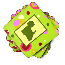 Load image into Gallery viewer, Westie Coasters - Set of 4 Lightweight Foam, Absorbent Drink Coasters