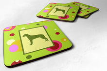 Load image into Gallery viewer, Rhodesian Ridgeback Coasters - Set of 4 Lightweight Foam, Absorbent Drink Coasters