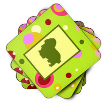 Load image into Gallery viewer, English Toy Spaniel Coasters - Set of 4 Lightweight Foam, Absorbent Drink Coasters