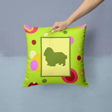 Load image into Gallery viewer, English Toy Spaniel Throw Pillow - 14x14 Decorative Pillow – Art for Your Home &amp; Patio