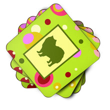 Load image into Gallery viewer, American Eskimo Coasters - Set of 4 Lightweight Foam, Absorbent Drink Coasters