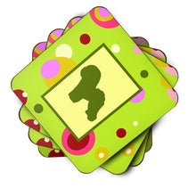 Load image into Gallery viewer, Bichon Frise Coasters - Set of 4 Lightweight Foam, Absorbent Drink Coasters