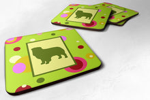 Load image into Gallery viewer, Australian Shepherd Coasters - Set of 4 Lightweight Foam, Absorbent Drink Coasters