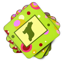 Load image into Gallery viewer, Briard Coasters - Set of 4 Lightweight Foam, Absorbent Drink Coasters