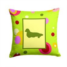 Load image into Gallery viewer, Dachshund Throw Pillow - 14x14 Decorative Pillow – Art for Your Home &amp; Patio