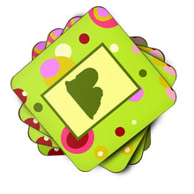 Load image into Gallery viewer, Lhasa Apso Coasters - Set of 4 Lightweight Foam, Absorbent Drink Coasters