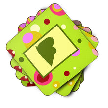 Load image into Gallery viewer, Maltese Coasters - Set of 4 Lightweight Foam, Absorbent Drink Coasters