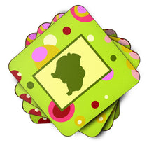 Load image into Gallery viewer, Pomeranian Coasters - Set of 4 Lightweight Foam, Absorbent Drink Coasters