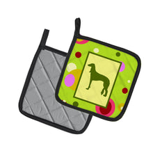 Load image into Gallery viewer, Saluki Pot Holders - Set of 2 - Heat-Resistant Kitchen Essentials CK1146PTHD