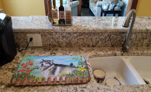 Load image into Gallery viewer, Alaskan Malamute Spring Dish Drying Mat – Absorbent, Artistic Kitchen Essentials CK1200DDM