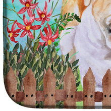 Load image into Gallery viewer, English Bulldog Spring Dish Drying Mat – Absorbent, Artistic Kitchen Essentials CK1201DDM