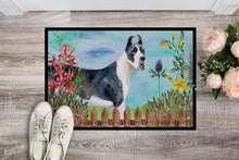 Load image into Gallery viewer, Harlequin Great Dane Spring Doormat - 24x36 Decorative Floor Mat – Indoor/Outdoor Rug with Artistic Flair CK1205JMAT