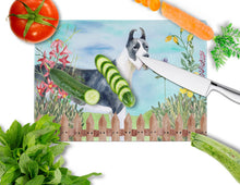 Load image into Gallery viewer, Harlequin Great Dane Spring Glass Cutting Boards – Durable, Decorative Kitchen Art Large CK1205LCB