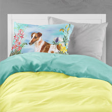 Load image into Gallery viewer, Smooth Fox Terrier Spring  Standard Pillowcase – Artistic Decorative Front, White Back CK1209PILLOWCASE