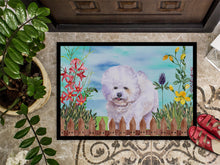 Load image into Gallery viewer, Bichon Frise Spring Doormat - 24x36 Decorative Floor Mat – Indoor/Outdoor Rug with Artistic Flair CK1210JMAT