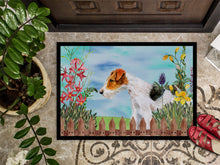 Load image into Gallery viewer, Fox Terrier Spring Doormat - 24x36 Decorative Floor Mat – Indoor/Outdoor Rug with Artistic Flair CK1212JMAT