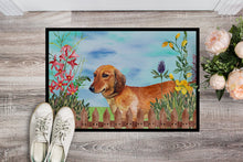 Load image into Gallery viewer, Dachshund Spring Doormat - 24x36 Decorative Floor Mat – Indoor/Outdoor Rug with Artistic Flair CK1214JMAT