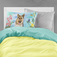 Load image into Gallery viewer, German Shepherd Spring  Standard Pillowcase – Artistic Decorative Front, White Back CK1216PILLOWCASE