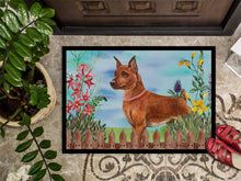 Load image into Gallery viewer, Miniature Pinscher Spring Doormat - 18x27 Decorative Floor Mat – Indoor/Outdoor Rug with Artistic Flair CK1218MAT