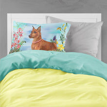 Load image into Gallery viewer, Miniature Pinscher Spring  Standard Pillowcase – Artistic Decorative Front, White Back CK1218PILLOWCASE