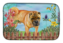 Load image into Gallery viewer, Shar Pei Spring Dish Drying Mat – Absorbent, Artistic Kitchen Essentials CK1223DDM