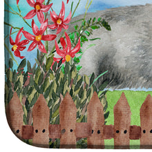 Load image into Gallery viewer, Schnauzer Spring Dish Drying Mat – Absorbent, Artistic Kitchen Essentials CK1224DDM