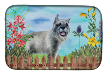 Load image into Gallery viewer, Schnauzer Spring Dish Drying Mat – Absorbent, Artistic Kitchen Essentials CK1224DDM