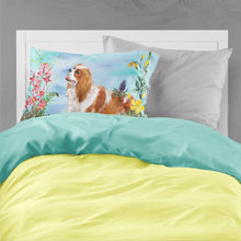 Load image into Gallery viewer, Cavalier Spaniel Spring  Standard Pillowcase – Artistic Decorative Front, White Back CK1225PILLOWCASE